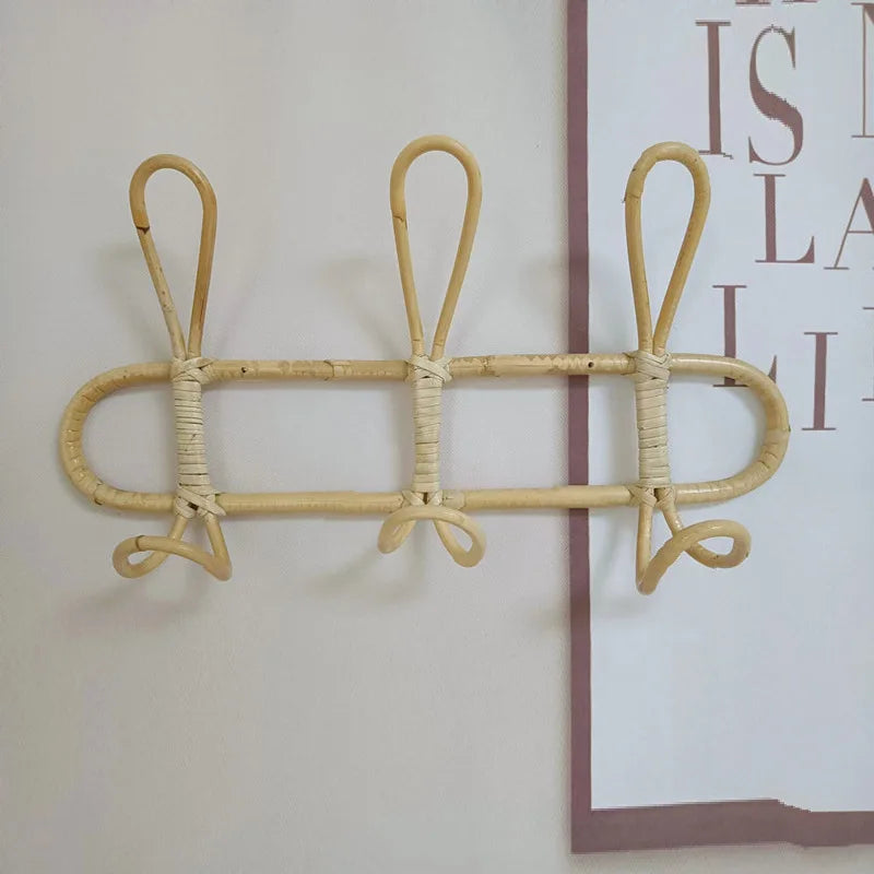 Clothing Hook Rattan